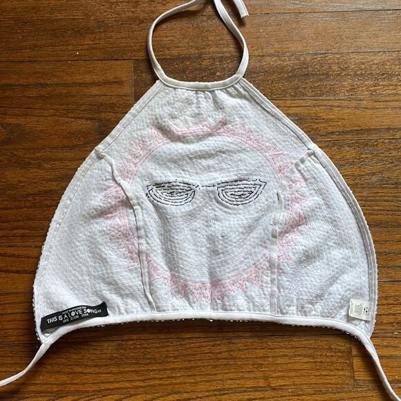 This Is A Love Song Sun Shining Halter Top - Picture 7 of 7